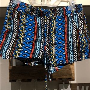 Colorful shorts